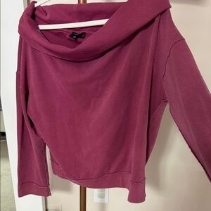 Vici Women's Pink off shoulder Sweater